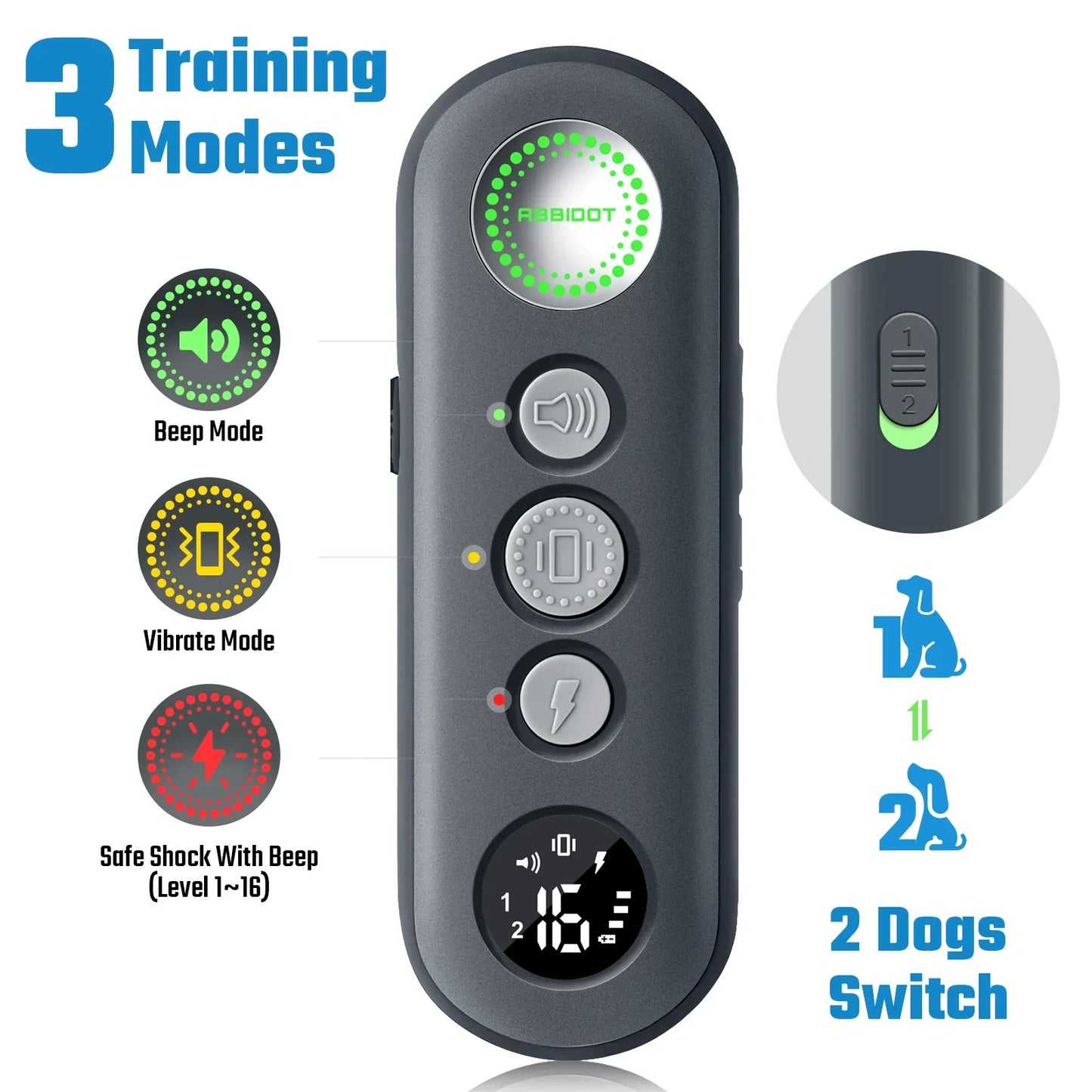 Effective Waterproof Remote Dog Training Collar System