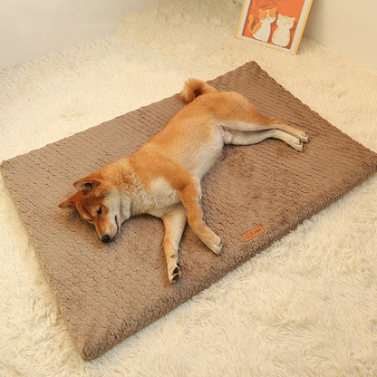 Small Fleece Pet Bed with Removable Washable Cover - LifyPet