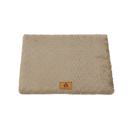 Small Fleece Pet Bed with Removable Washable Cover