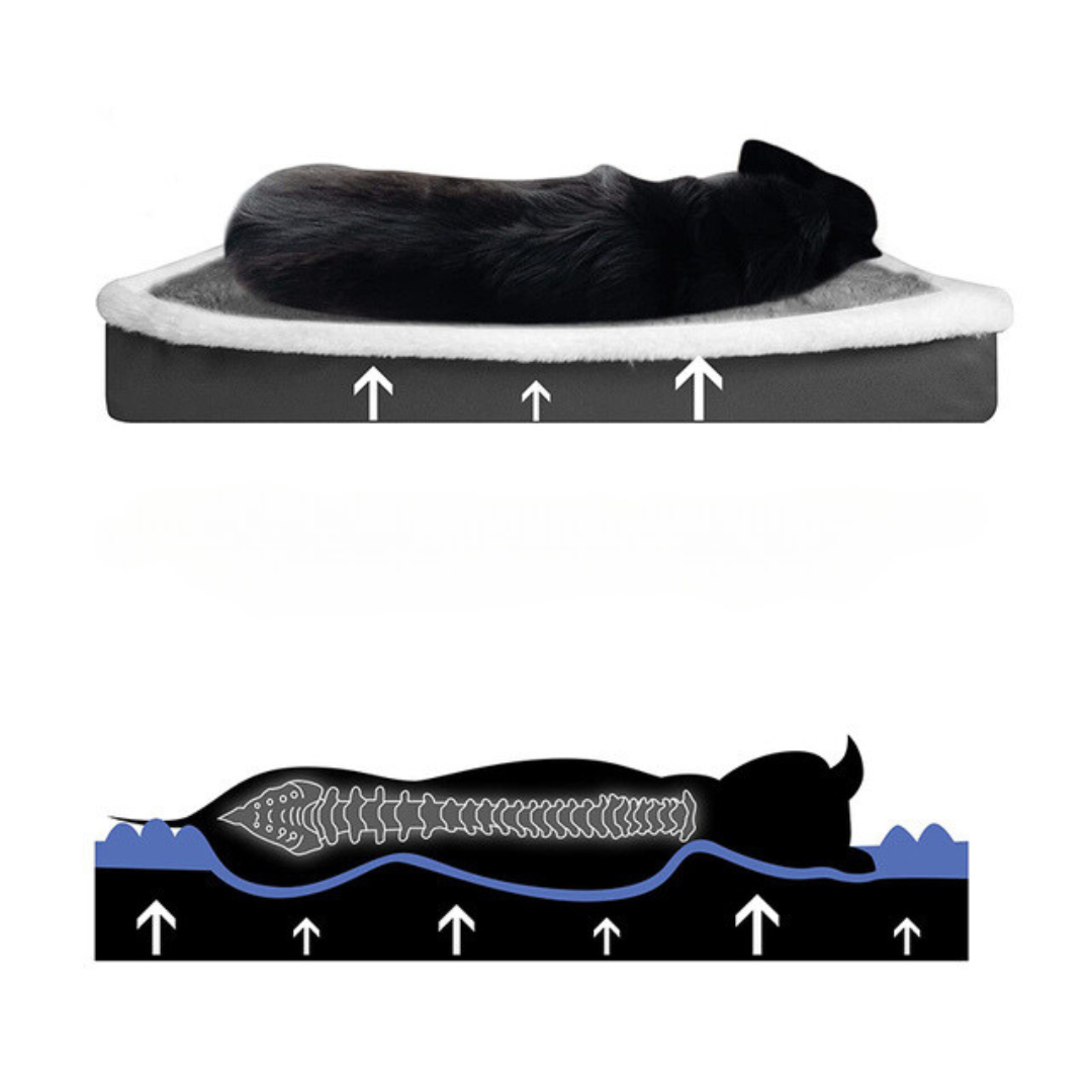Comfortable Supportive Gel Foam Pet Mattress Bed