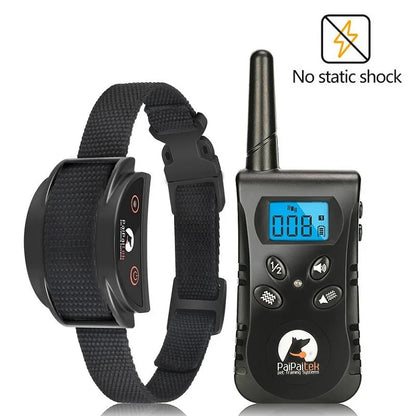 Rechargeable Remote Dog Trainer Collar, 500m Range