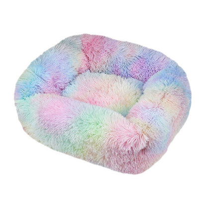 Soft Cozy Pet Calming Dog Bed | Machine Washable