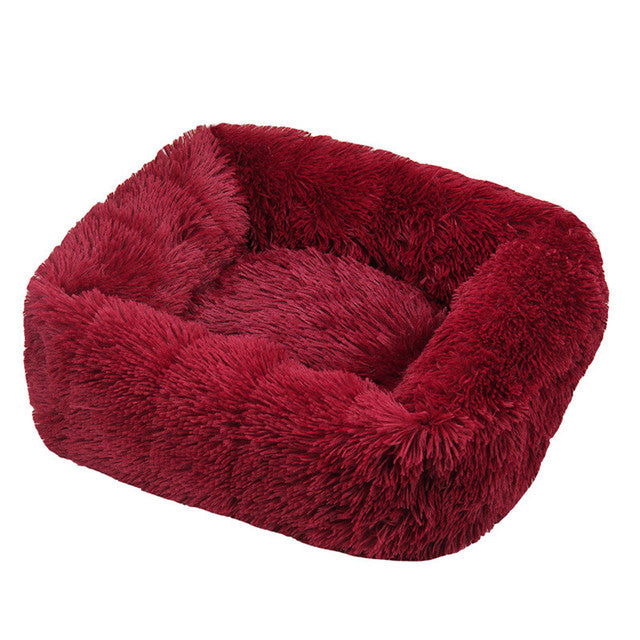 Soft Cozy Pet Calming Dog Bed | Machine Washable
