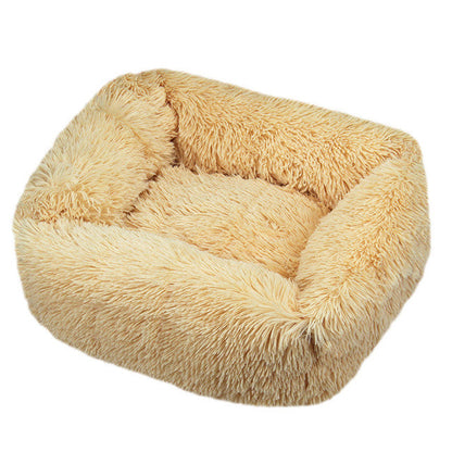 Soft Cozy Pet Calming Dog Bed | Machine Washable
