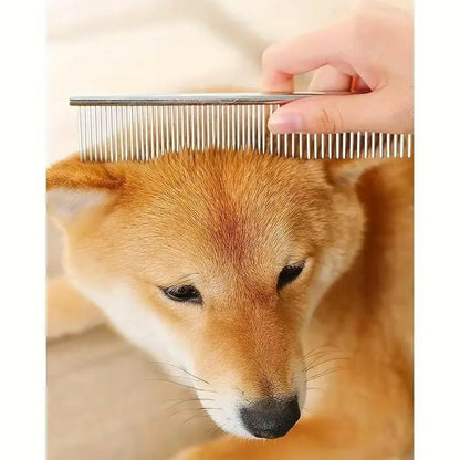 Pet Grooming Kit with Sharp Scissors & Comb