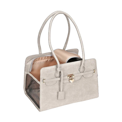 Fashionable Fake Leather Pet Purse