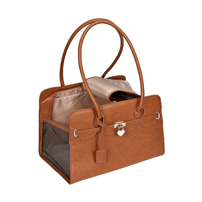 Fashionable Fake Leather Pet Purse