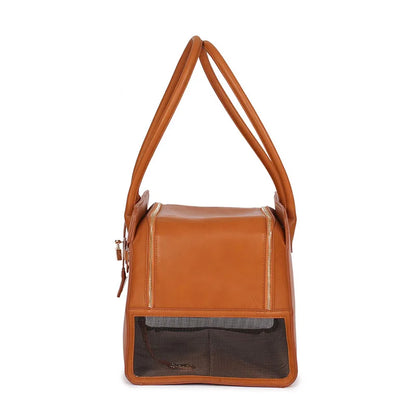 Fashionable Fake Leather Pet Purse