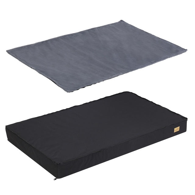 Large Plush Orthopedic Dog Bed Mattress with Comfort Cover