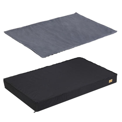 Large Plush Orthopedic Dog Bed Mattress with Comfort Cover