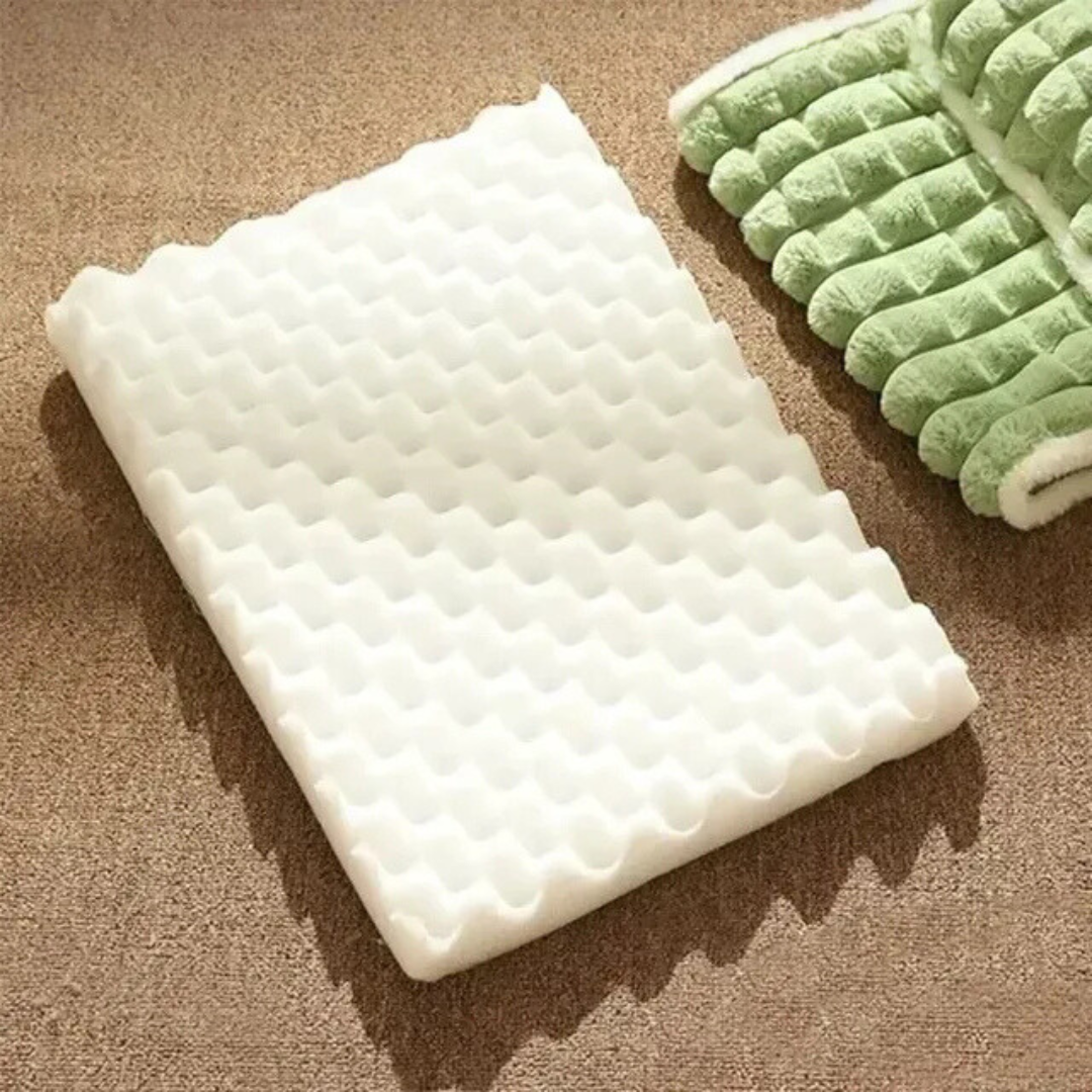 Plush Warm Pet Dog Bed with Washable Zip Cover
