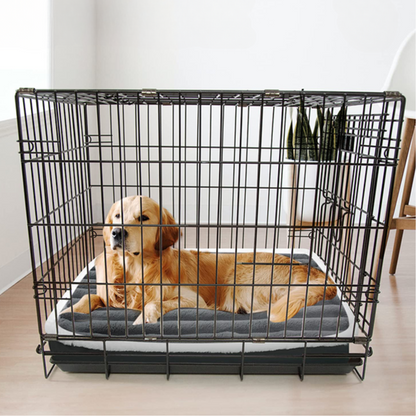 Plush Orthopedic Dog Mattress with Washable Zip Cover
