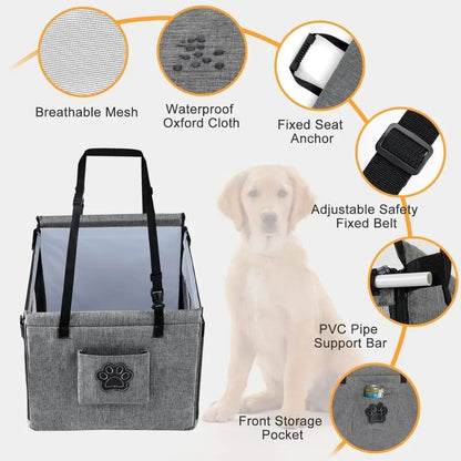 Simple Pet Car Carrier for Medium Sized Dogs