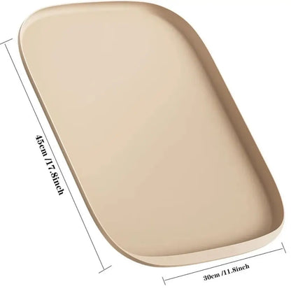 Spill Proof Pet Food Mat with High Borders