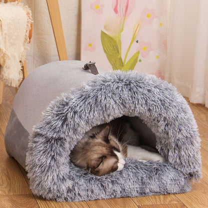 Cozy Indoor Pet Bed for Small Dogs and Cats