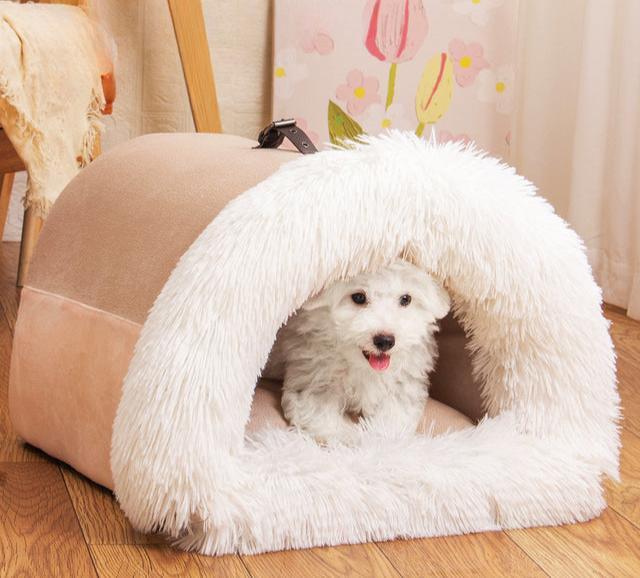 Cozy Indoor Pet Bed for Small Dogs and Cats
