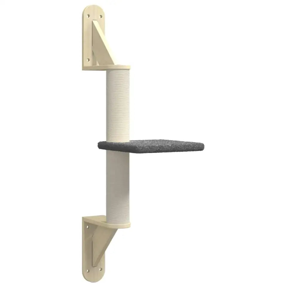 Stylish Cat Shelf and Scratcher