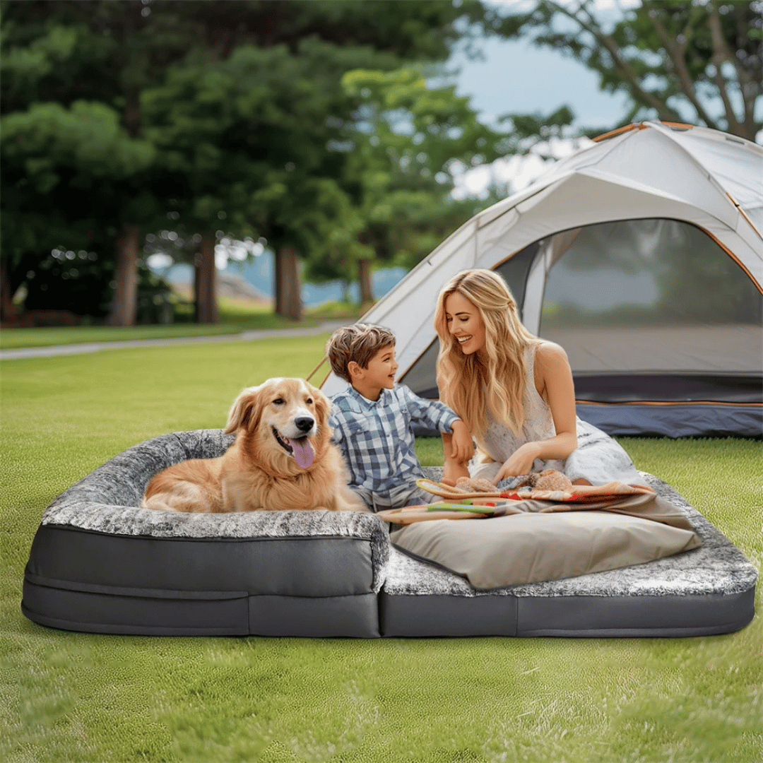 Comfortable Pet Dog Bed | Foldable Calming Bed for Dogs
