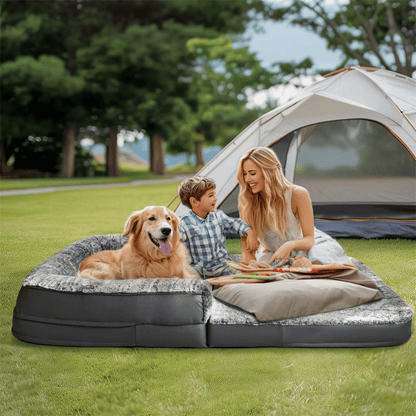 Comfortable Pet Dog Bed | Foldable Calming Bed for Dogs