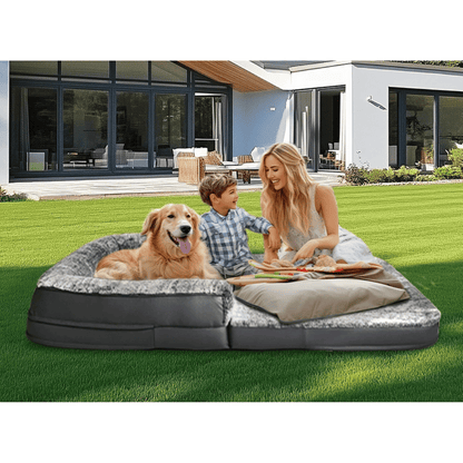 Comfortable Pet Dog Bed | Foldable Calming Bed for Dogs