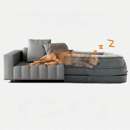 Comfortable Pet Dog Bed | Foldable Calming Bed for Dogs