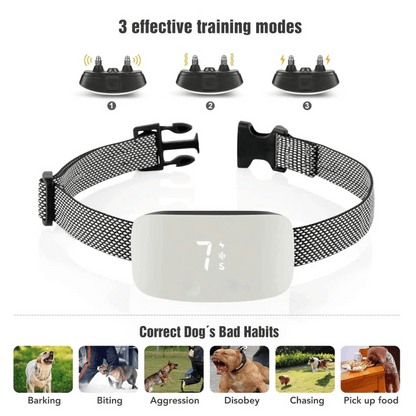 Easy Train Anti Bark Dog Collar with LCD Screen