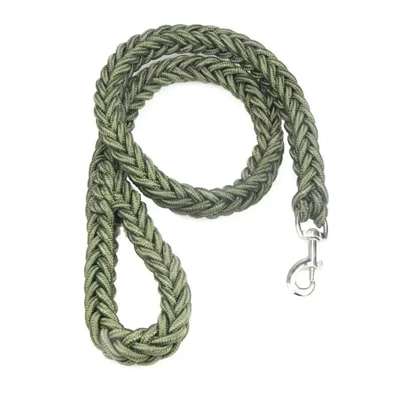 Tough Long-Lasting Braided Dog Leash