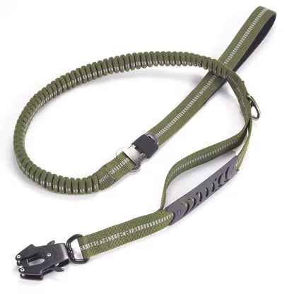 Strong Pet Leash and Seatbelt with Shock Absorbing Strap