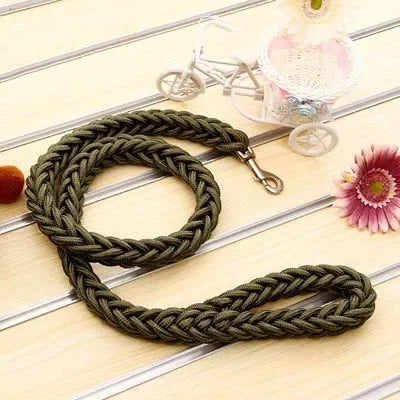 Tough Long-Lasting Braided Dog Leash