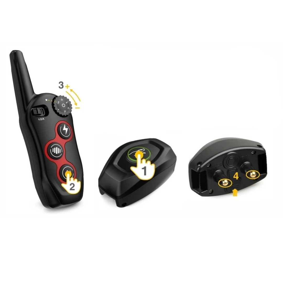 Rechargeable Dog Training Collar & Bark Control Device