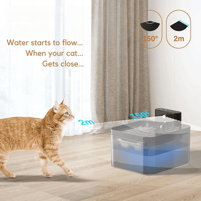 Easy Clean Pet Water Fountain with Advanced Sensor