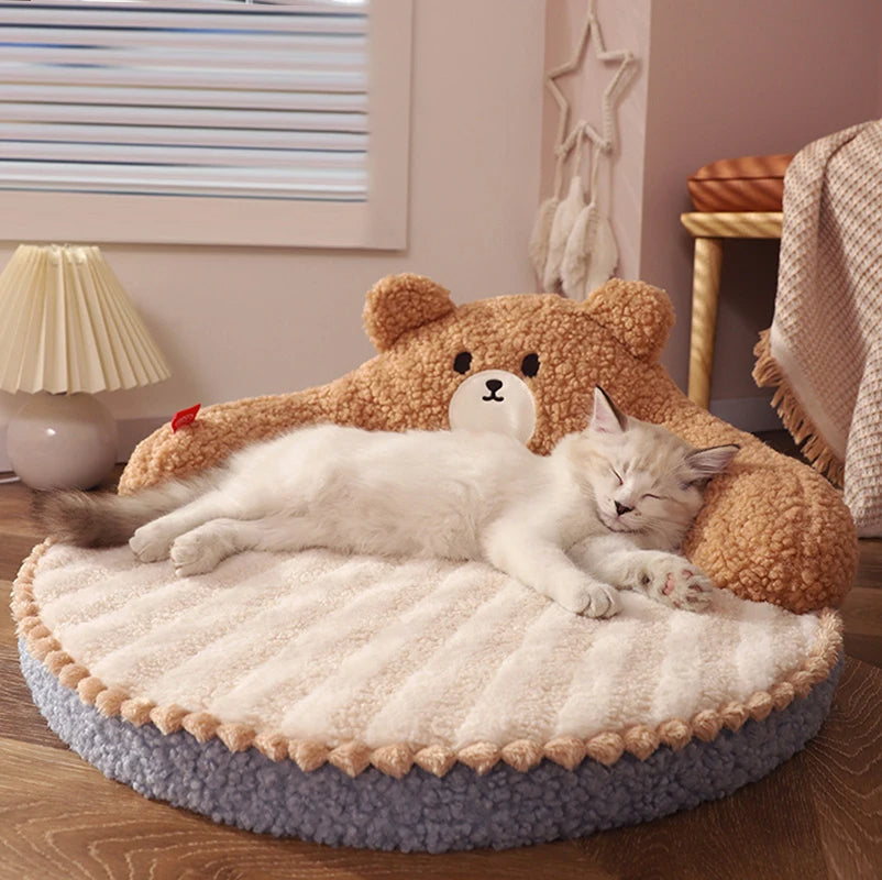 Soft Cozy Kitty Pet Bed