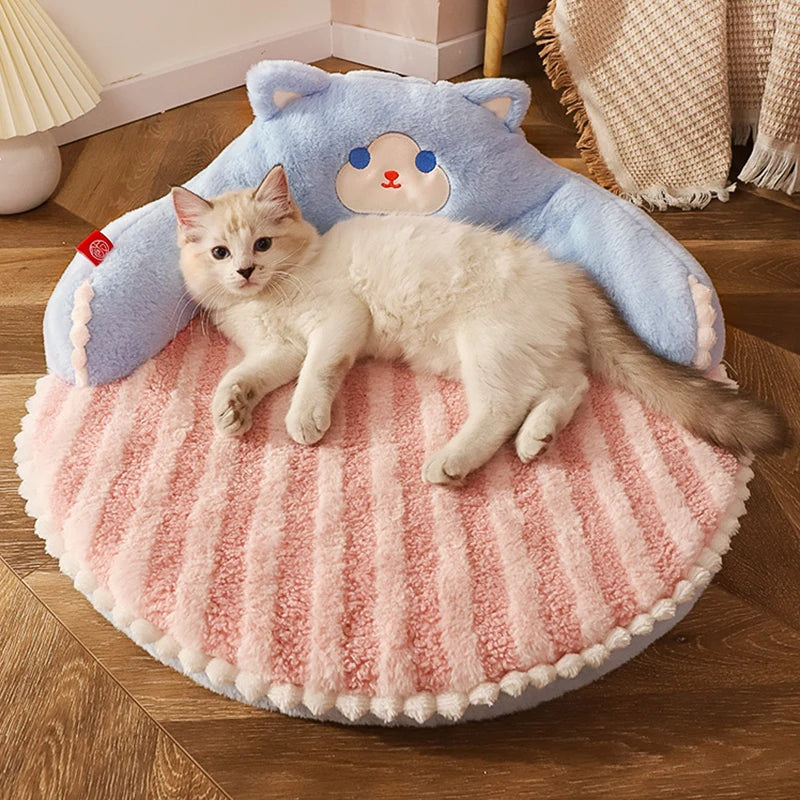 Soft Cozy Kitty Pet Bed