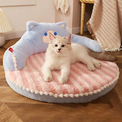 Soft Cozy Kitty Pet Bed - LifyPet