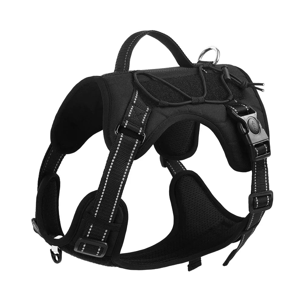 Comfortable Puppy Training Harness with Reflective Padded Vest