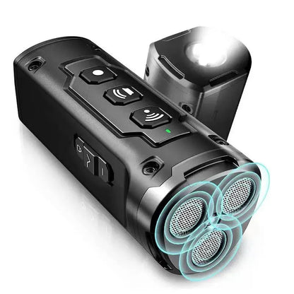 Portable Dog Trainer with Ultrasonic Sound and Flashing Light