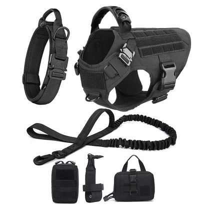 Durable Outdoor Dog Vest Kit | 6-Piece Pouch Set