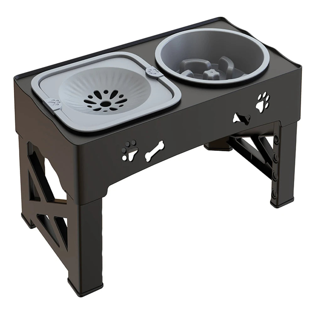Easy Feed Elevated Dog Bowl Stand | Adjustable Pet Feeder - LifyPet