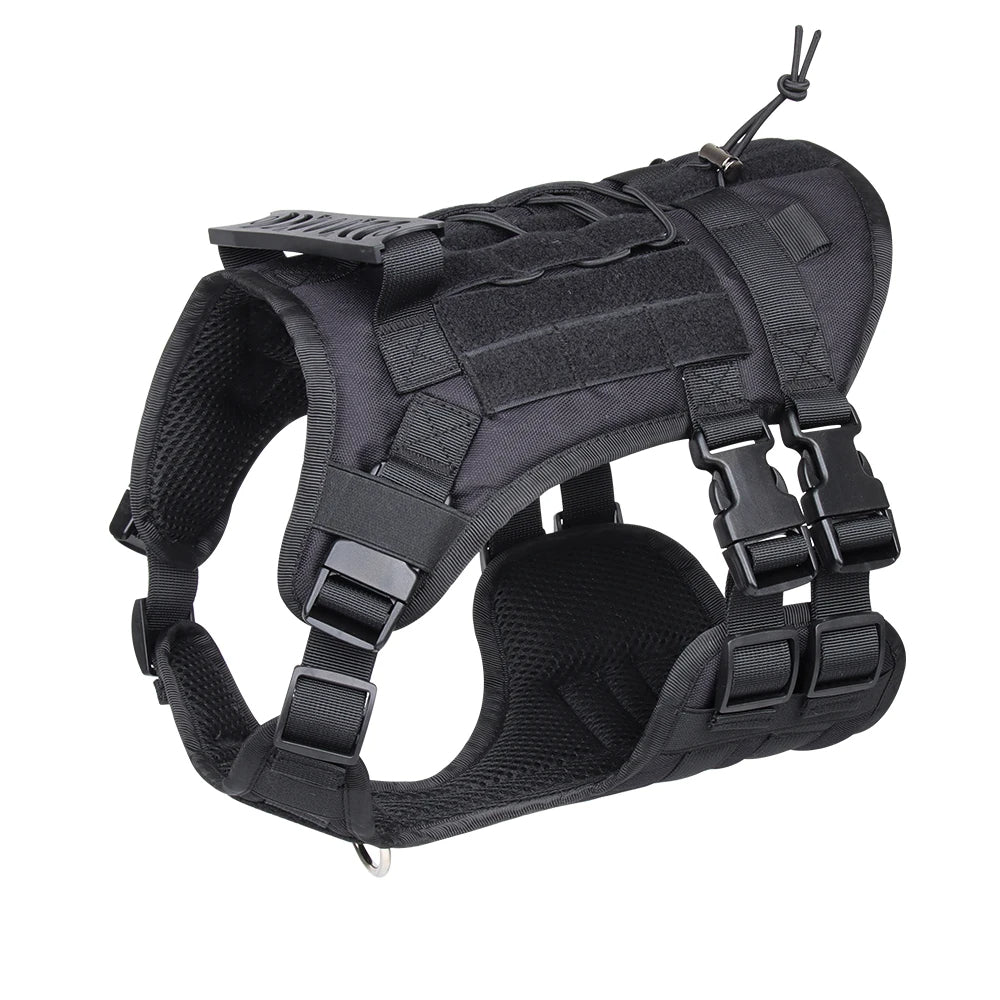 Durable Outdoor Dog Vest with Handle for Large Breeds