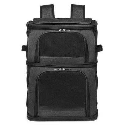 Breathable Pet Backpack for Cats and Small Dogs