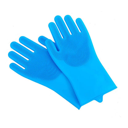 Waterproof Pet Bathing Gloves for Easy Grooming