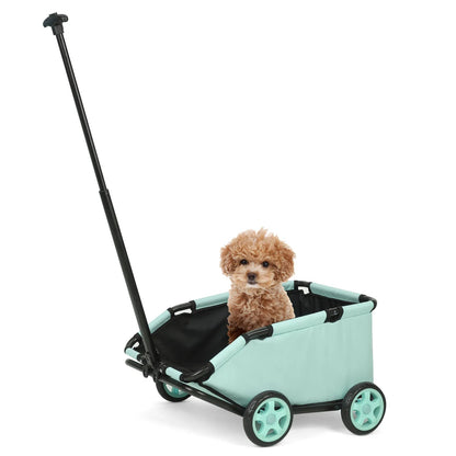 Portable Folding Pet Cart for Small Pets