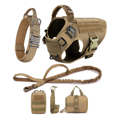 Durable Outdoor Dog Vest Kit | 6-Piece Pouch Set
