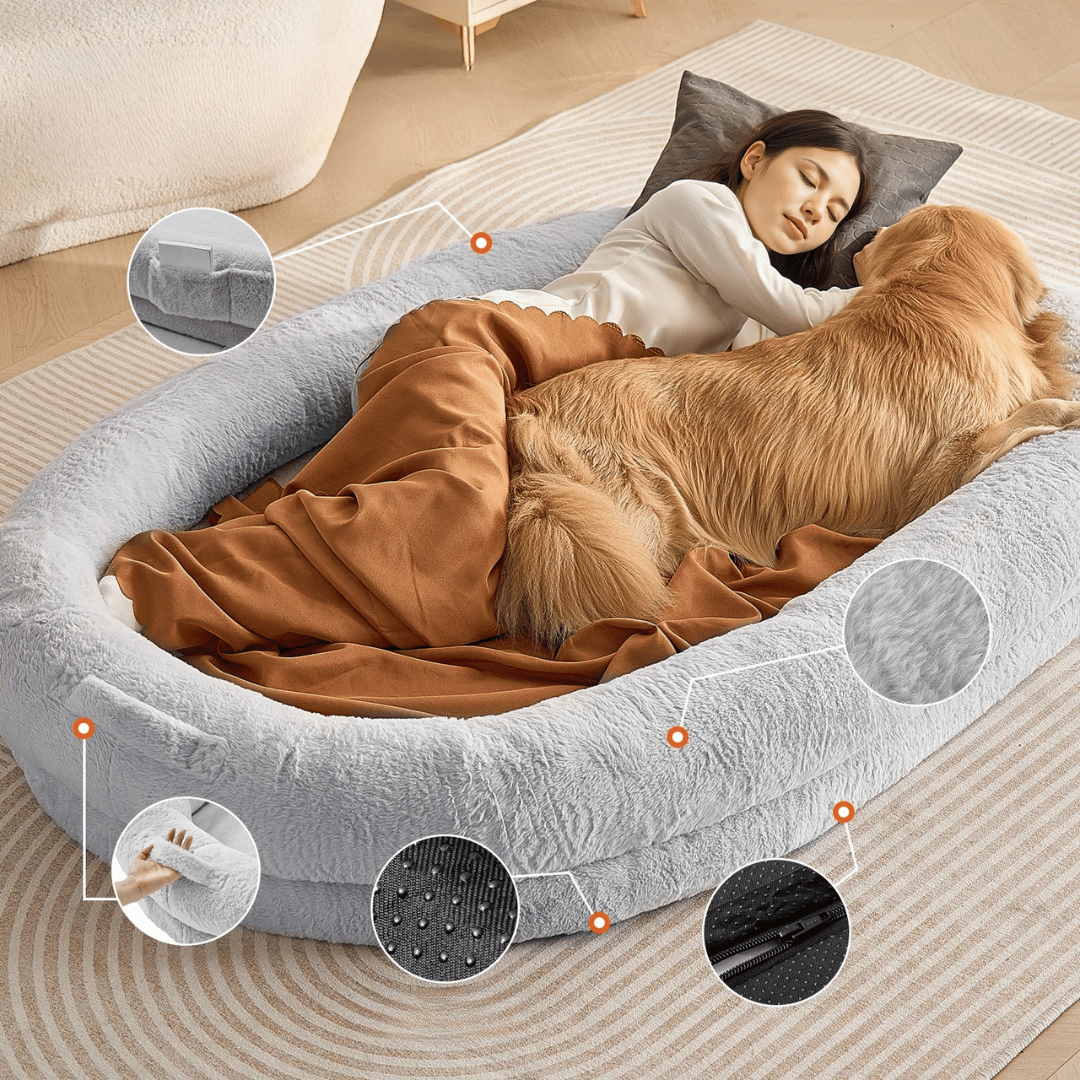 Comfortable Orthopedic Dog Bed for Humans and Pets