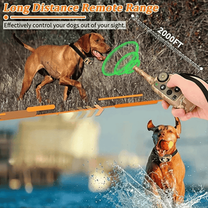 Waterproof Remote Control Dog Training Collar 600m Range