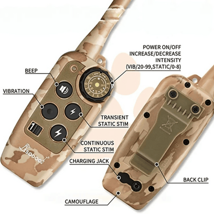 Waterproof Remote Control Dog Training Collar 600m Range