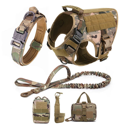 Durable Outdoor Dog Vest Kit | 6-Piece Pouch Set