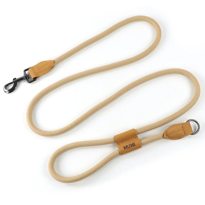 Easy Wear Running Dog Leash with Adjustable Strap