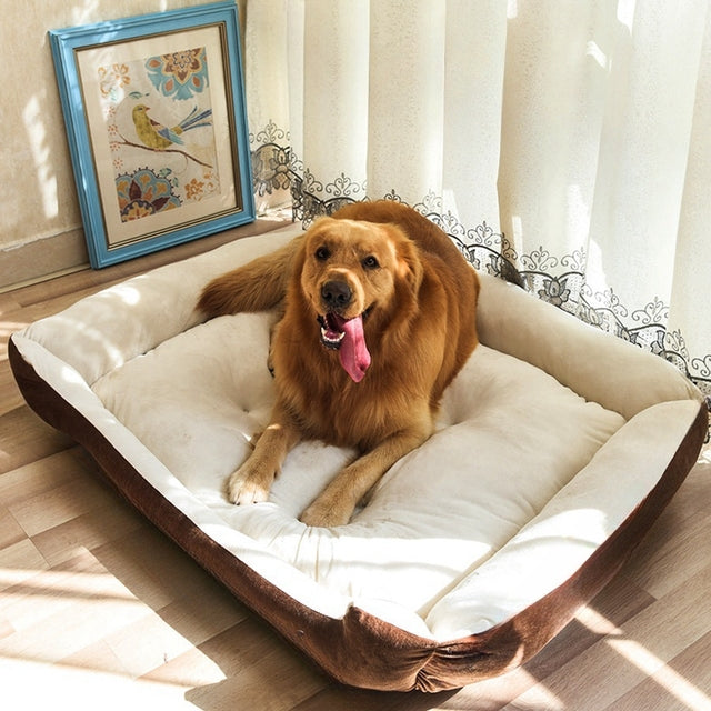 Plush Puppy Sleeping Bed