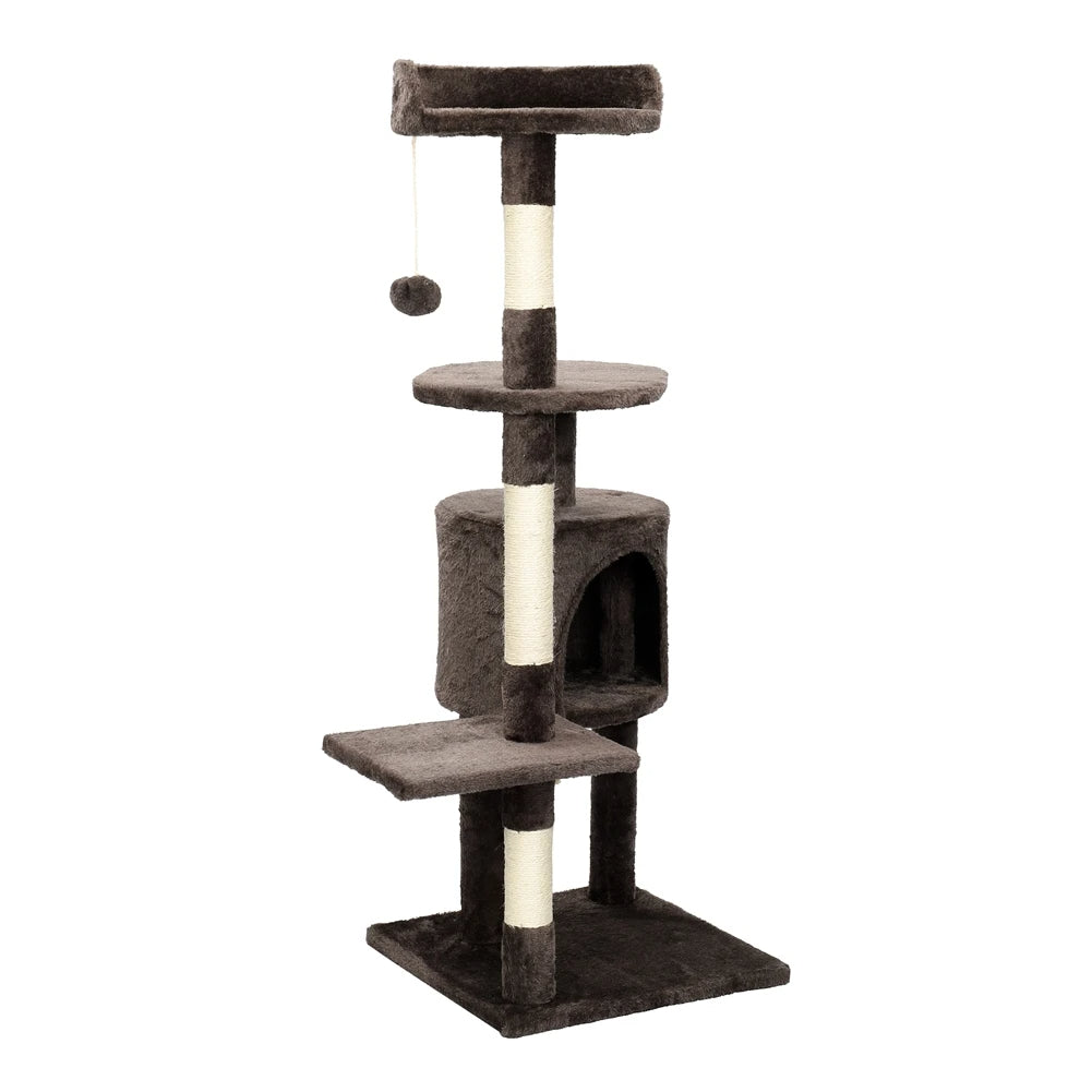 Tall Cat Tower with Hideaway & Scratch Post